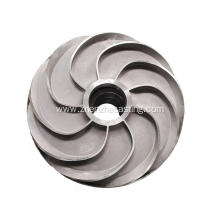 lost wax casting aluminum centrifugal pump impeller